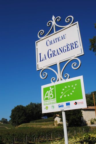 Panneau chateau la grangere
